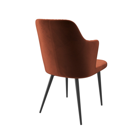 Стул FREDDY TERRACOTTA  DIVA 15 BK